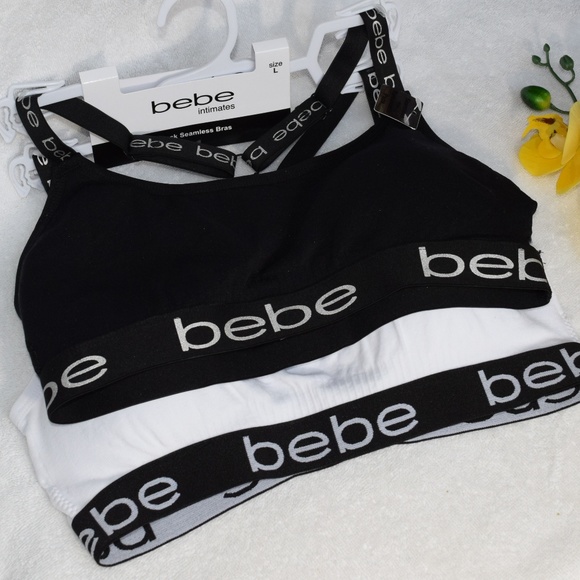 bebe Other - NWT BEBE 2-Pack Seamless Bras with Removable Pads